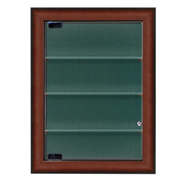 United Visual Products Indoor Enclosed Combo Board, 72"x36", Bronze Frame/White Porc & Rubber UVCB7236BZ-WHTPORC-RUBBER - main